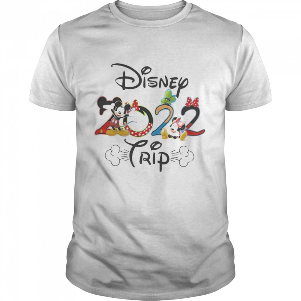 Mickey Mouse And Minnie Disney Trip 2022 Shirt