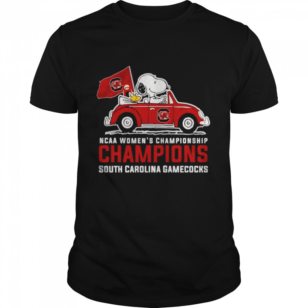 Snoopy South Carolina Gamecocks NCAA women’s championship shirt Classic Men's T-shirt