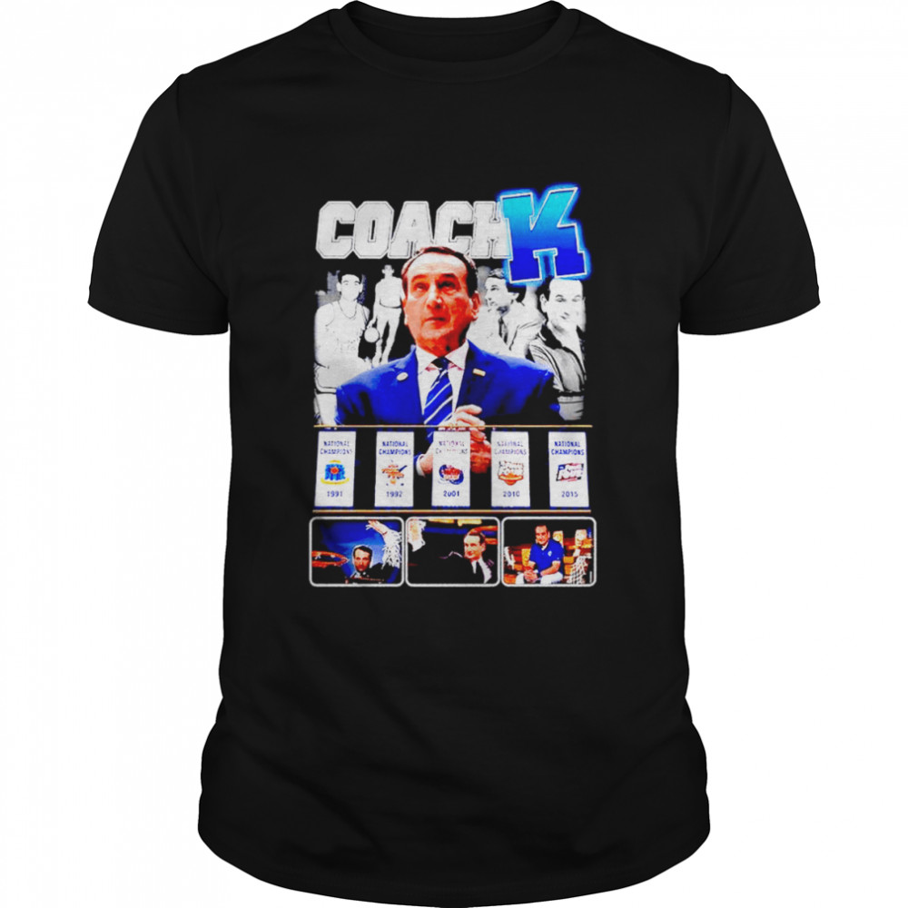 Coach K Winning Dreams shirt