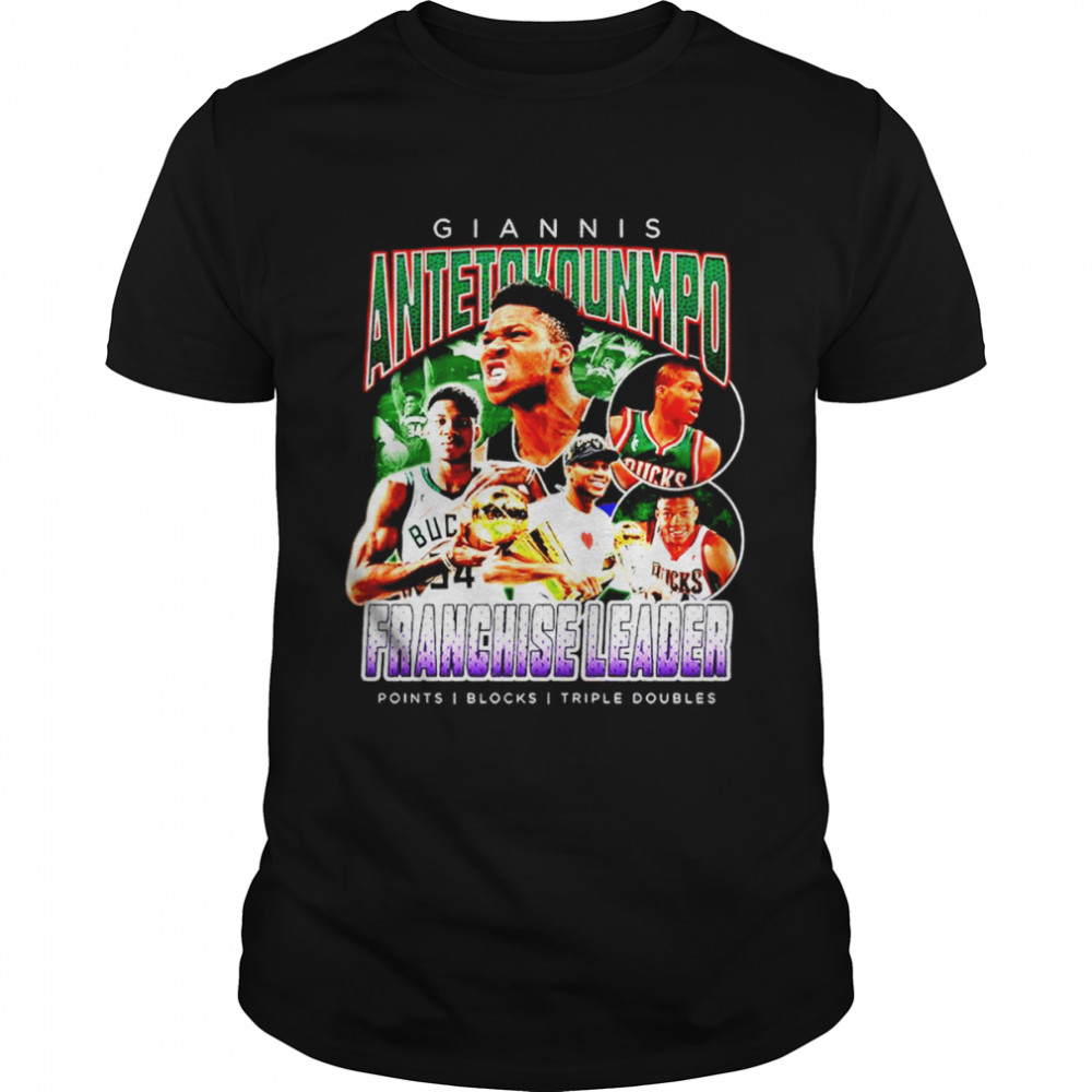 Giannis Antetokounmpo 34 Buck Dreams shirt