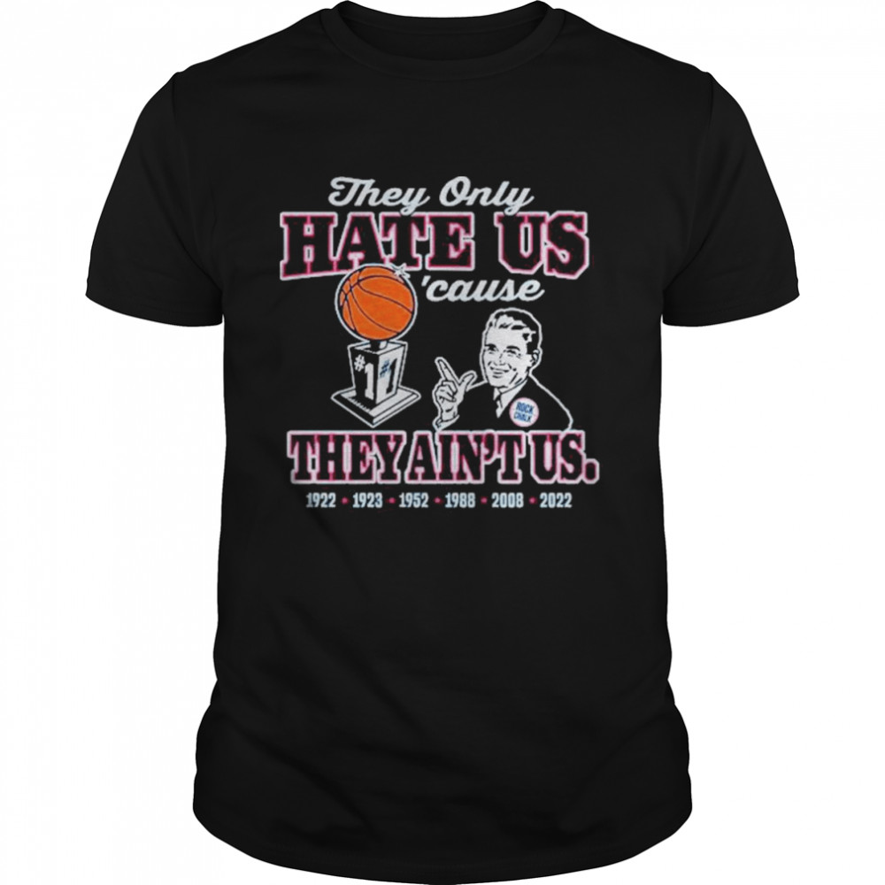 hate Us Cause You Ain’t Us Kansas College Basketball Shirt