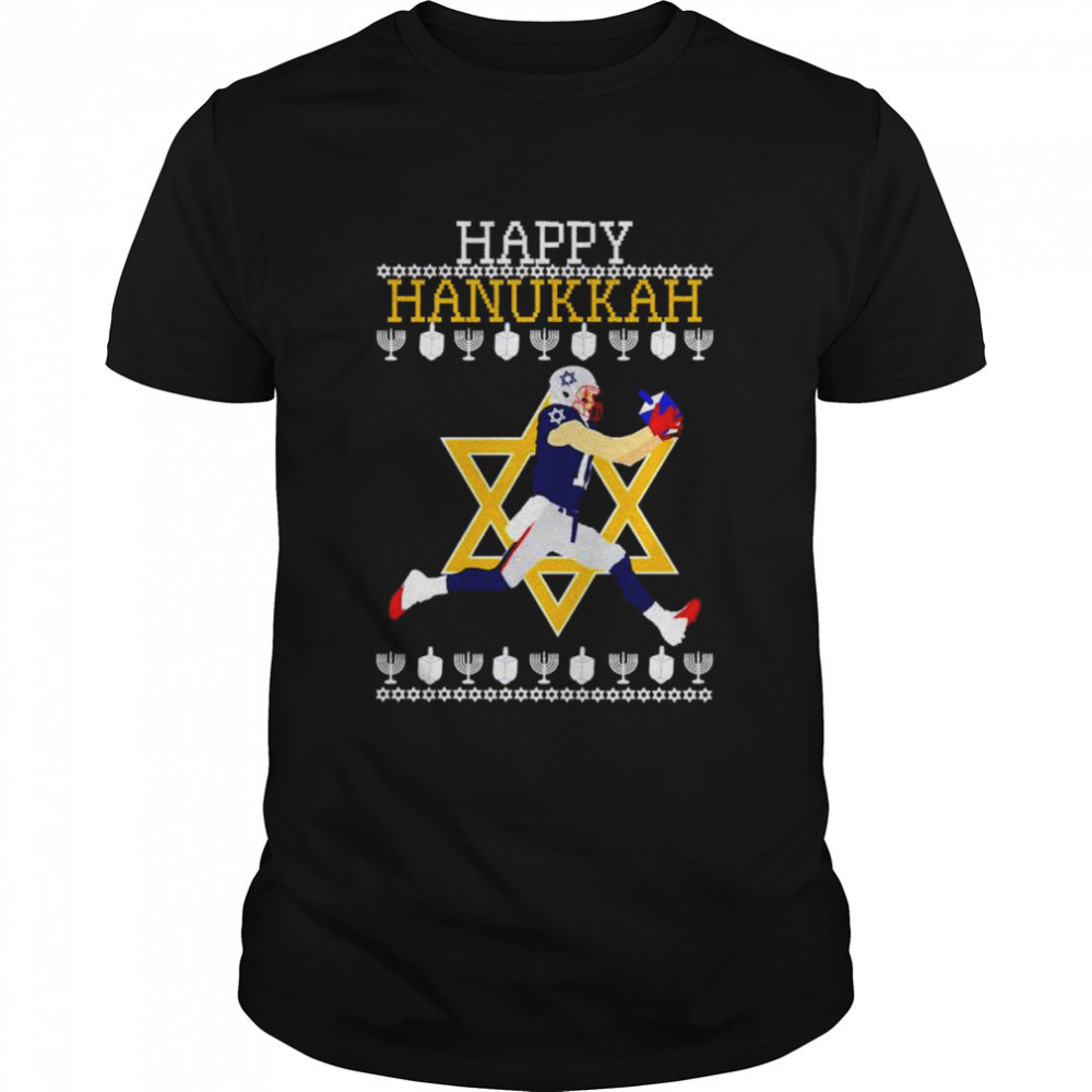 Julian Edelman Happy Yalla It’s Hanukkah shirt