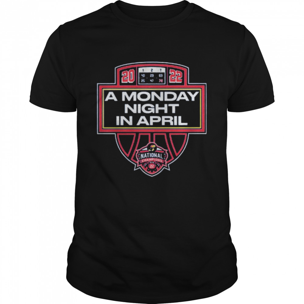 Kansas Jayhawks a monday night in april shirt