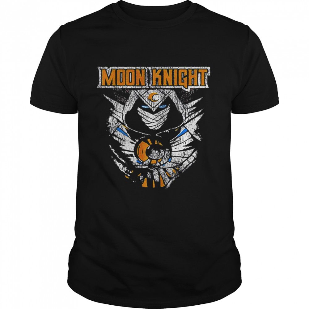 Marvel Moon Knight Distressed T- Classic Men's T-shirt