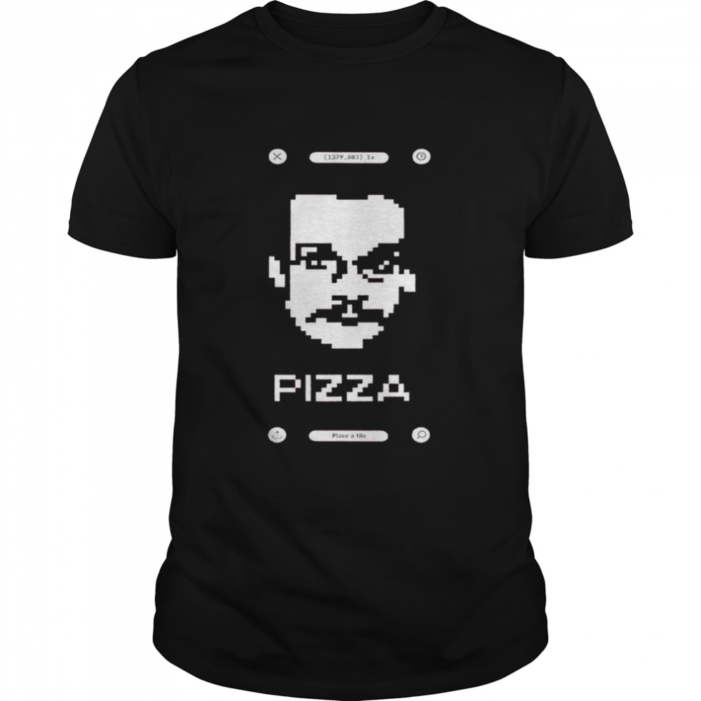 Pixel John 2022-2022 Pizza shirt