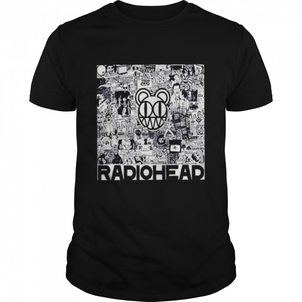 Vintage radiohead rock band shirt Classic Men's T-shirt