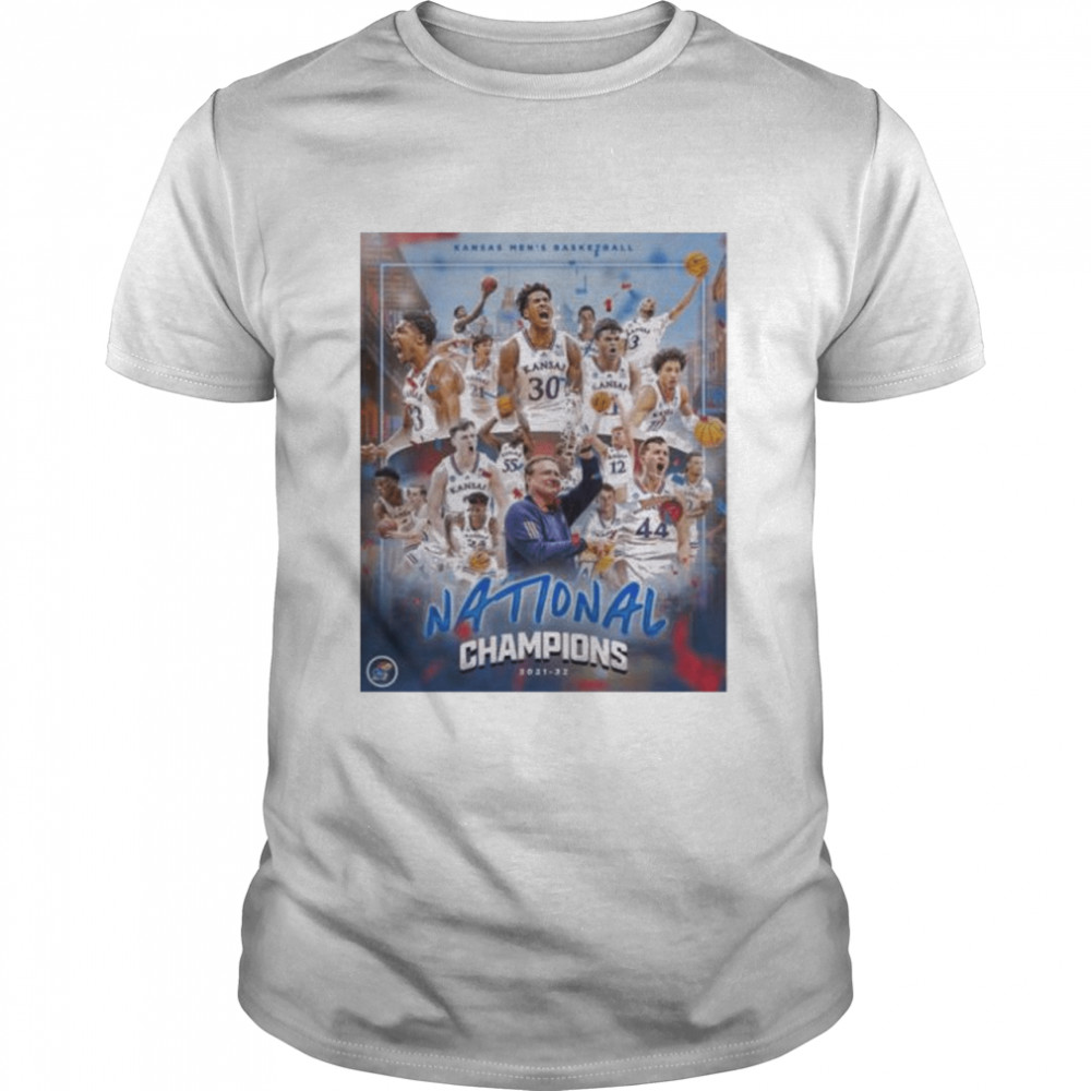 Kansas jayhawks men’s basketball 2022 national champions shirt Classic Men's T-shirt