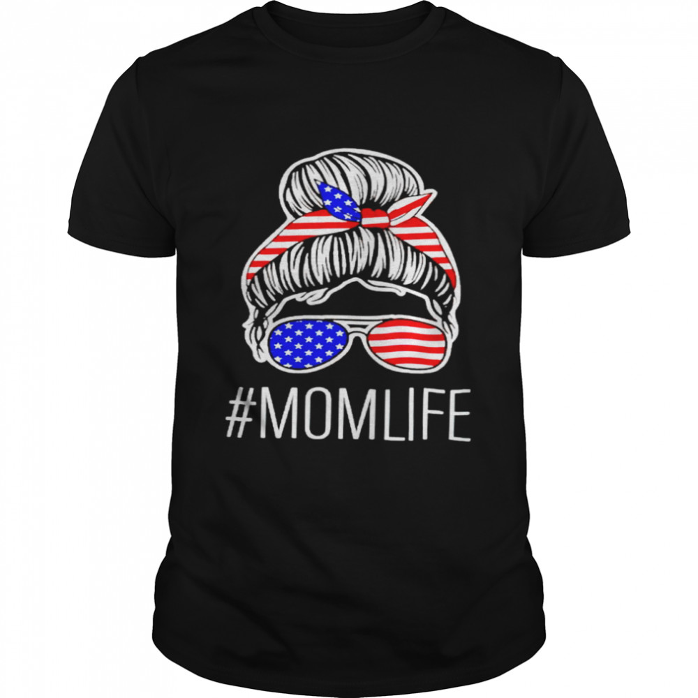 Messy Bun Mom Life Shirt