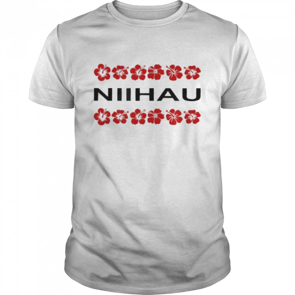 Niihau aloha flower bands lightcolor shirt Classic Men's T-shirt