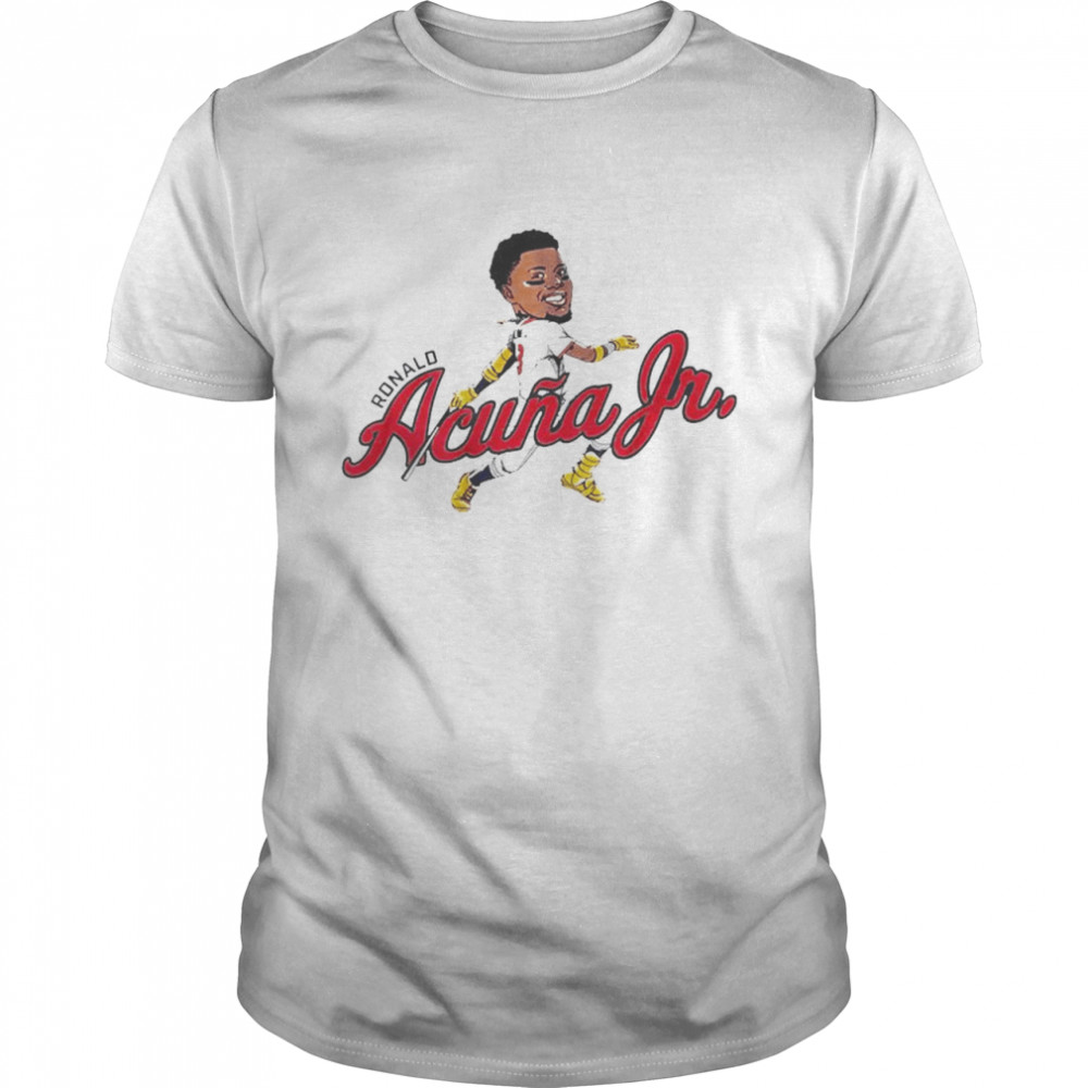 Ronald Acuña Jr Caricature Atlanta Braves shirt Classic Men's T-shirt