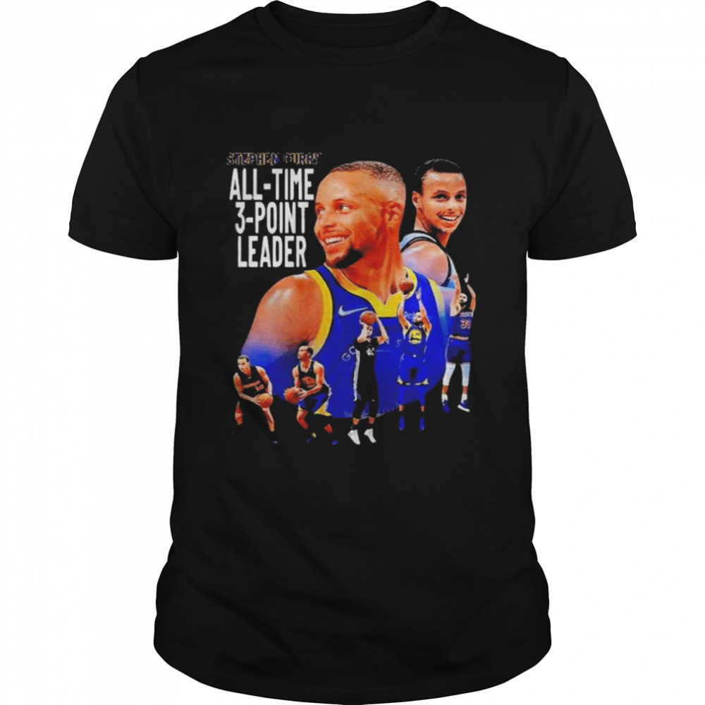 Stephen Curry Nba Three Point King Golden State Warriors T-Shirt