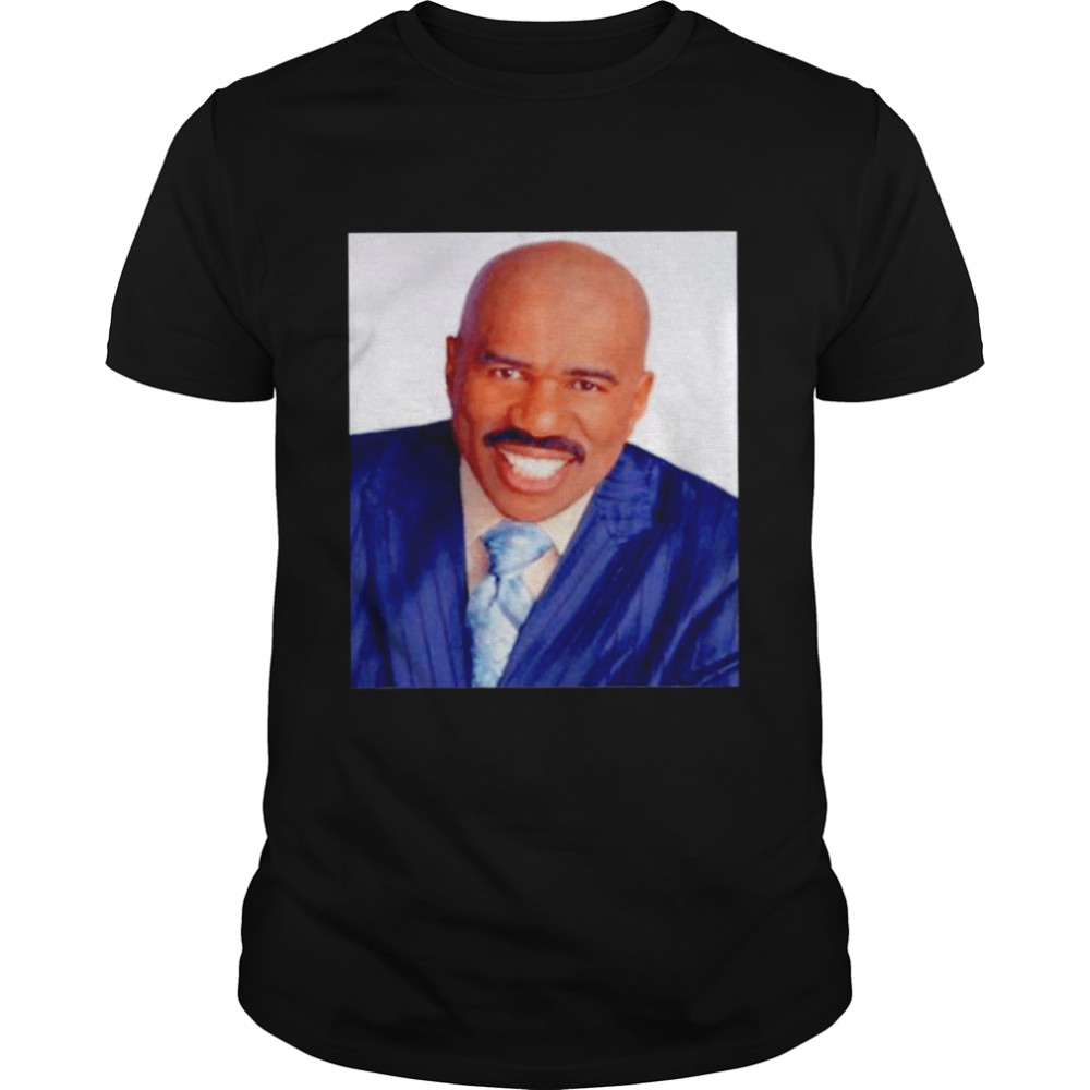 Steve Harvey smile lmao shirt