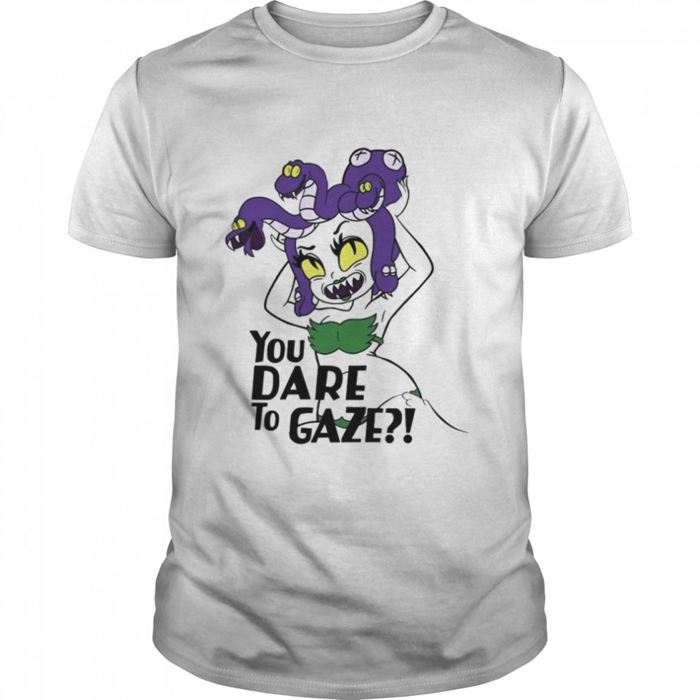 Cuphead Cala Maria Medusa You Dare To Gaze shirt