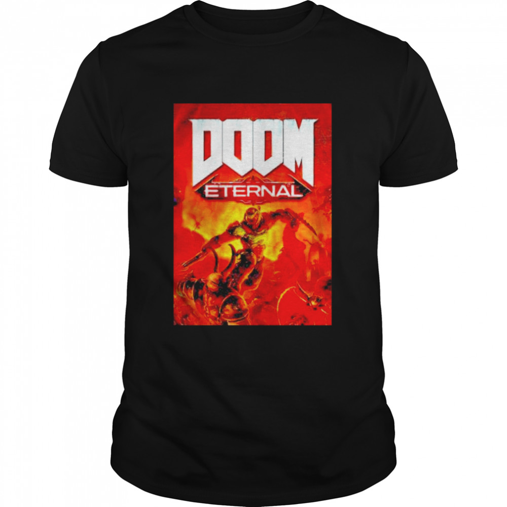 Halo-Doom Comic Character Shirt