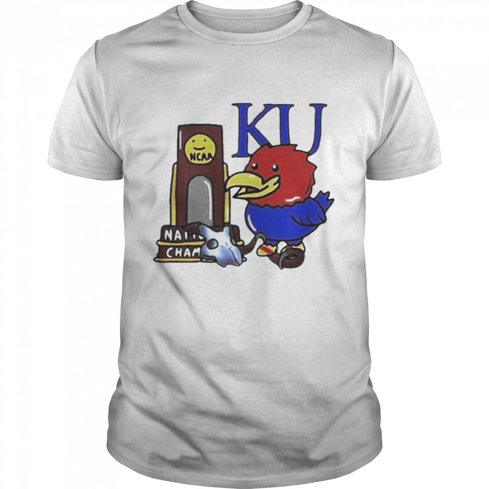 KU Logo Kansas Jayhawks NCAA National Champs 2022 Shirt