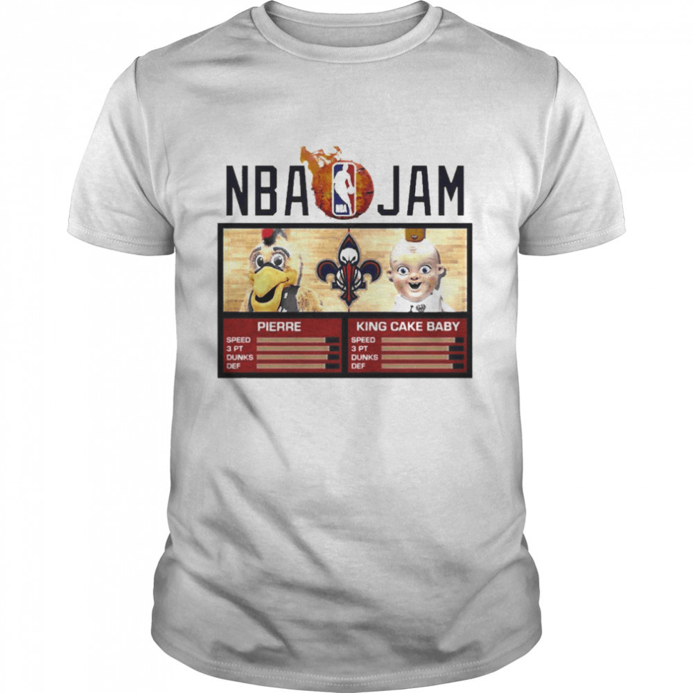 NBA Jam Pierre King Cake Baby Shirt