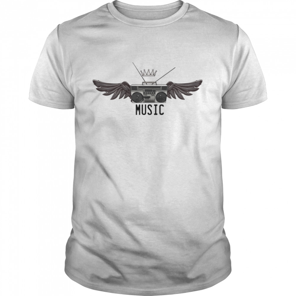 Boombox Music T-Shirt