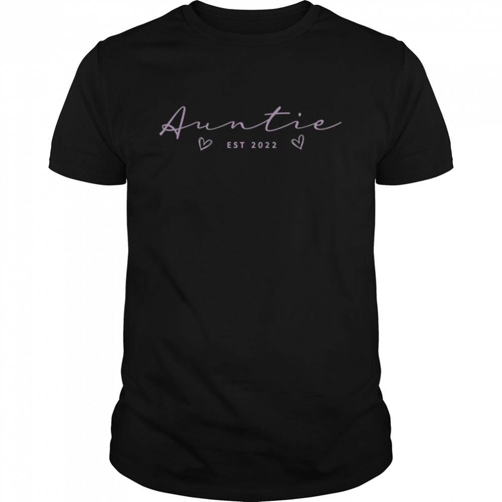 Customized Auntie Est 2022 Mother’s Day Shirt