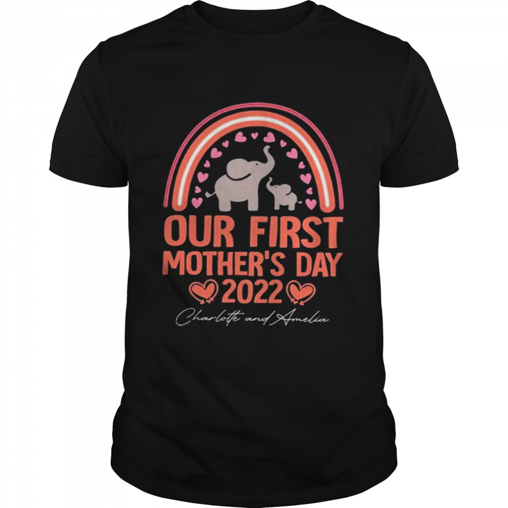 Personalized Our First Mothers Day 2022 T-Shirt