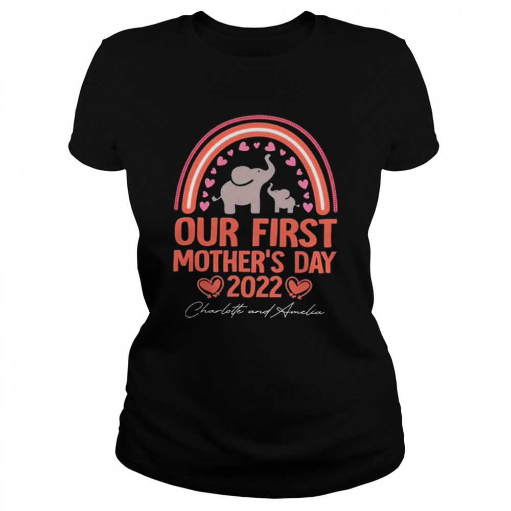 Personalized Our First Mothers Day 2022 T- Classic Women's T-shirt