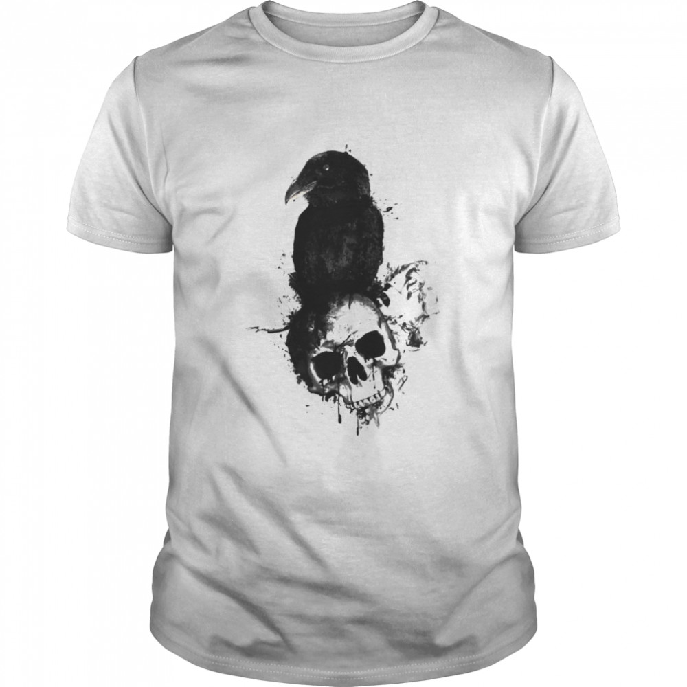 Raven And Skull T-Shirt