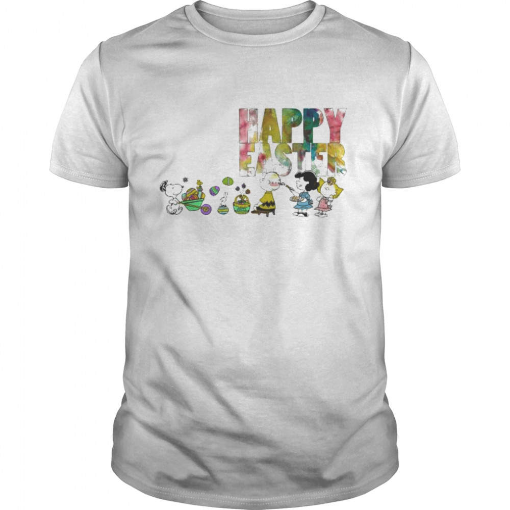 Snoopy and Peanuts happy easter shirt