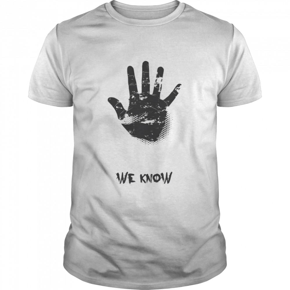 We Know Grungy Palm T-Shirt