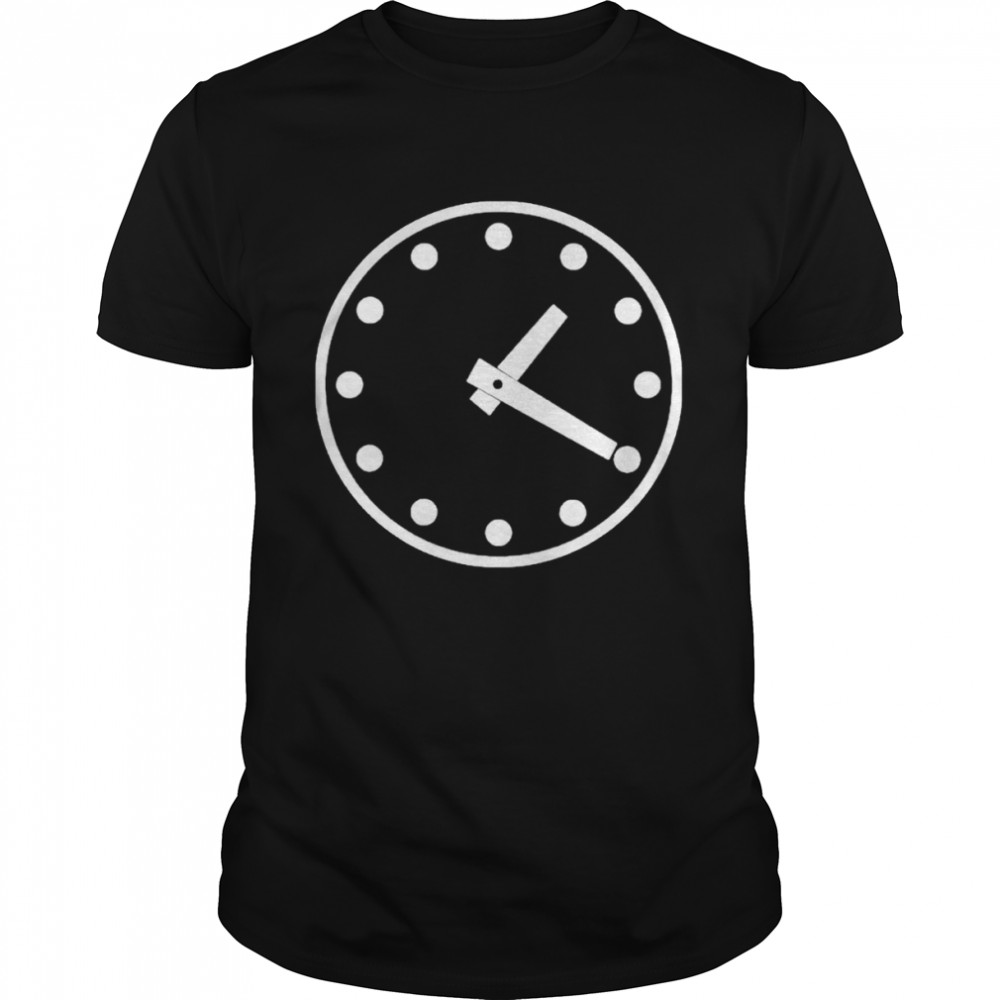 Wrigley clock shirt