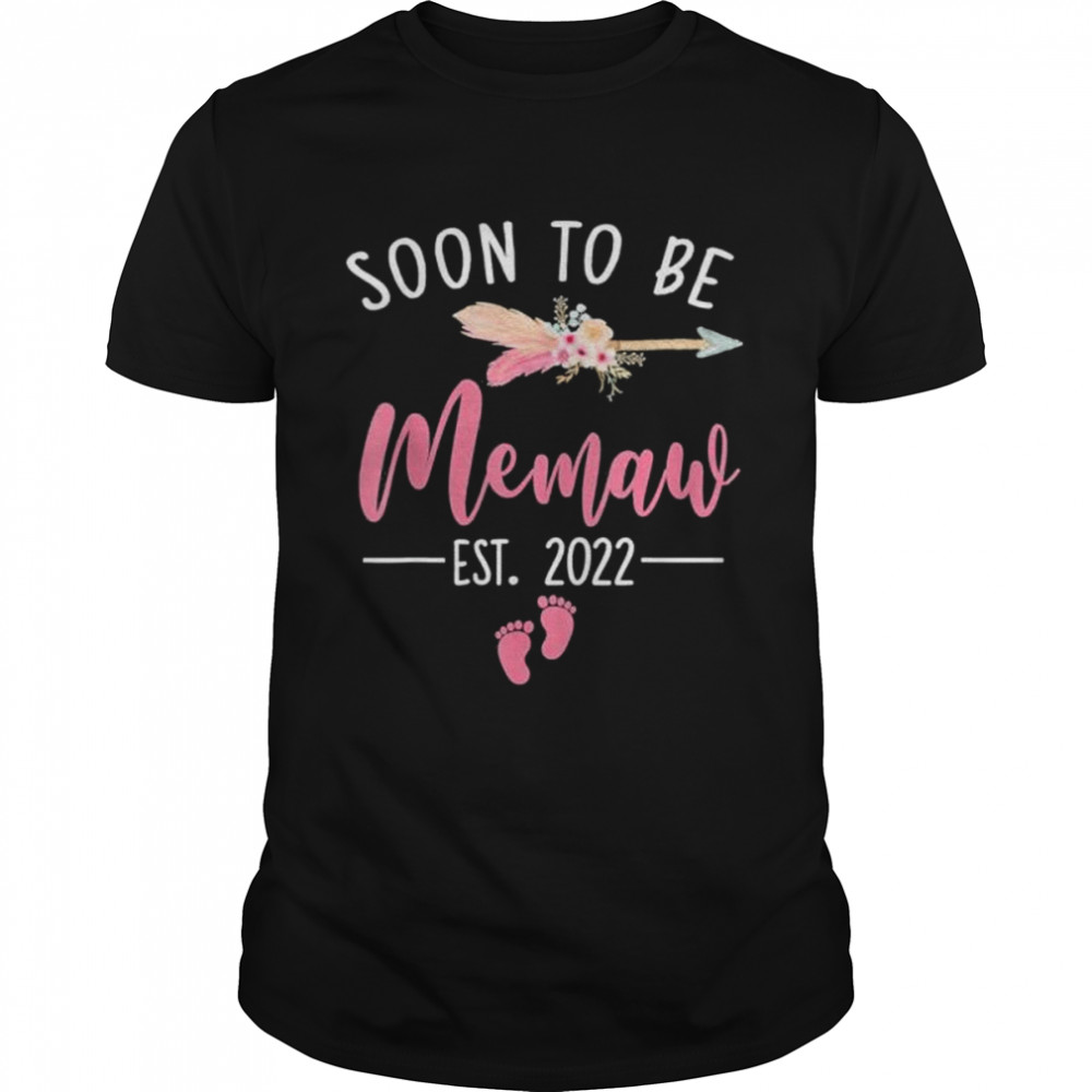 Soon to be memaw 2022 mother’s day for new memaw shirt Classic Men's T-shirt