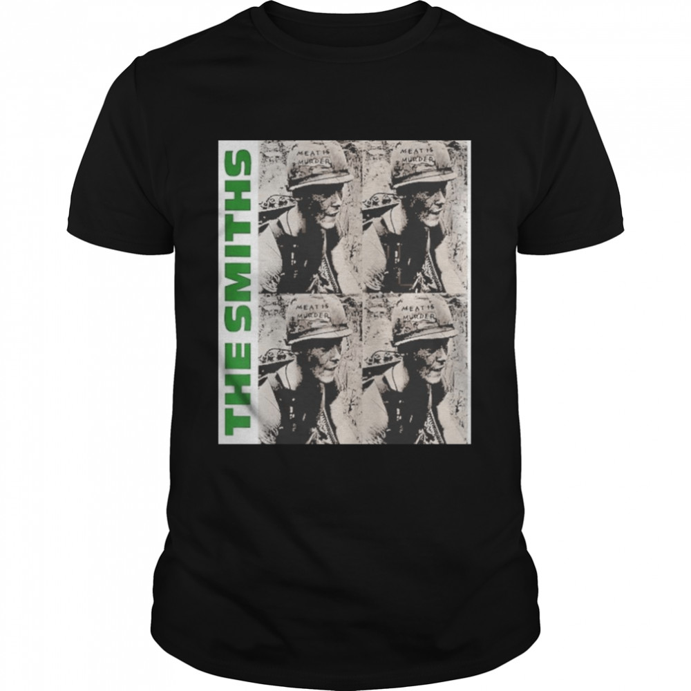 The Smiths Poster Meat Is Murder Raglan Baseball Shirt