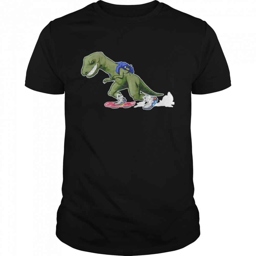 TREX Hoverboard AirMags Nike Dinosaur School shirt