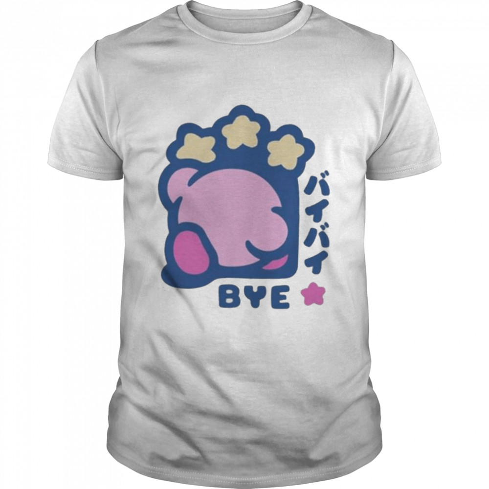 Kirby bye minilla cheap ass gamer shirt