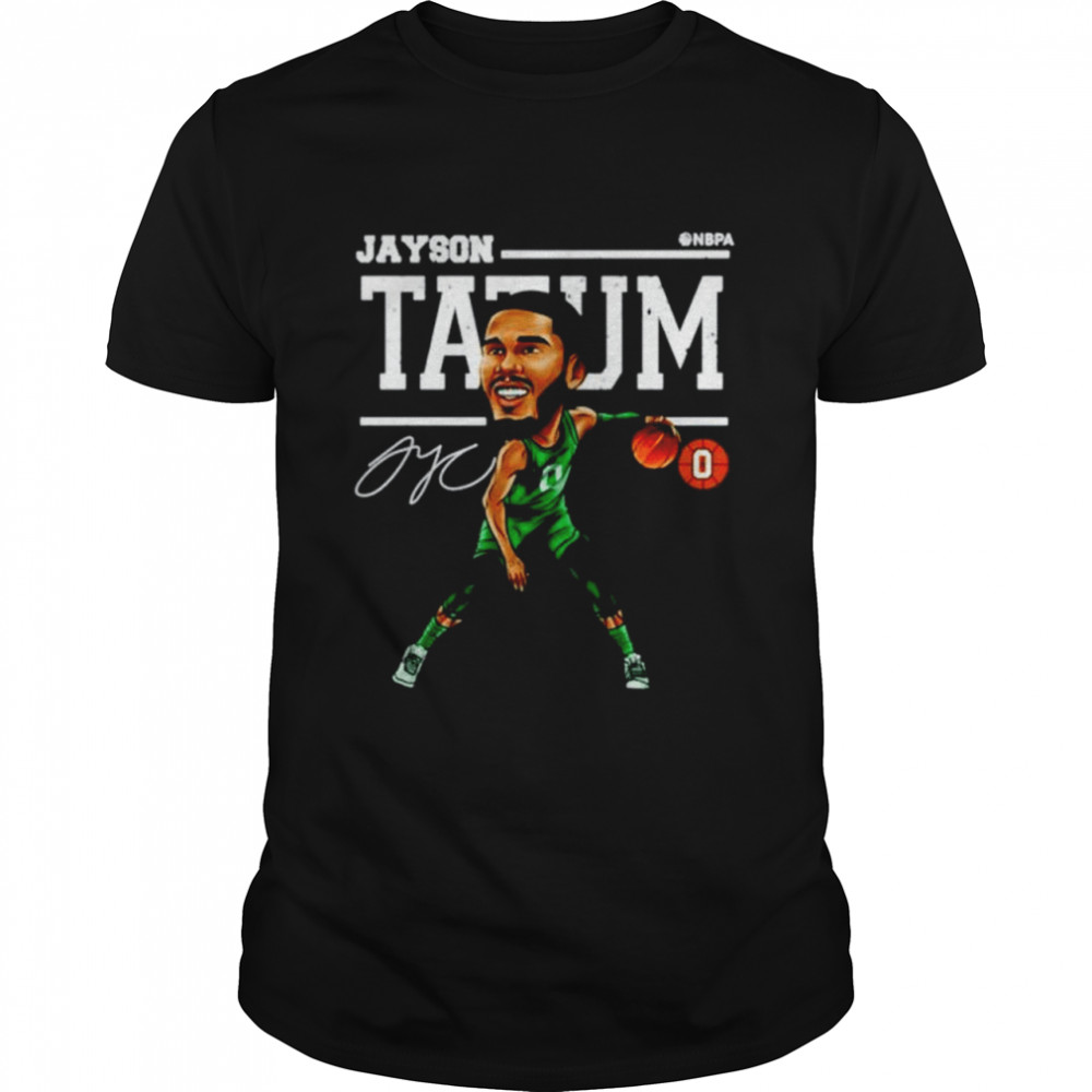 Jayson Tatum Boston Celtics Signature T-Shirt