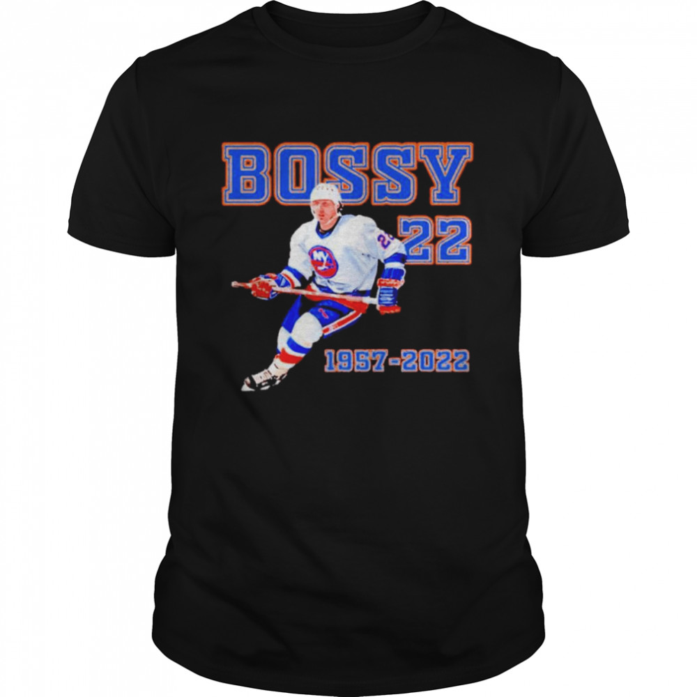 Mike Bossy 22 Hockey RIP 1957-2022 Shirt