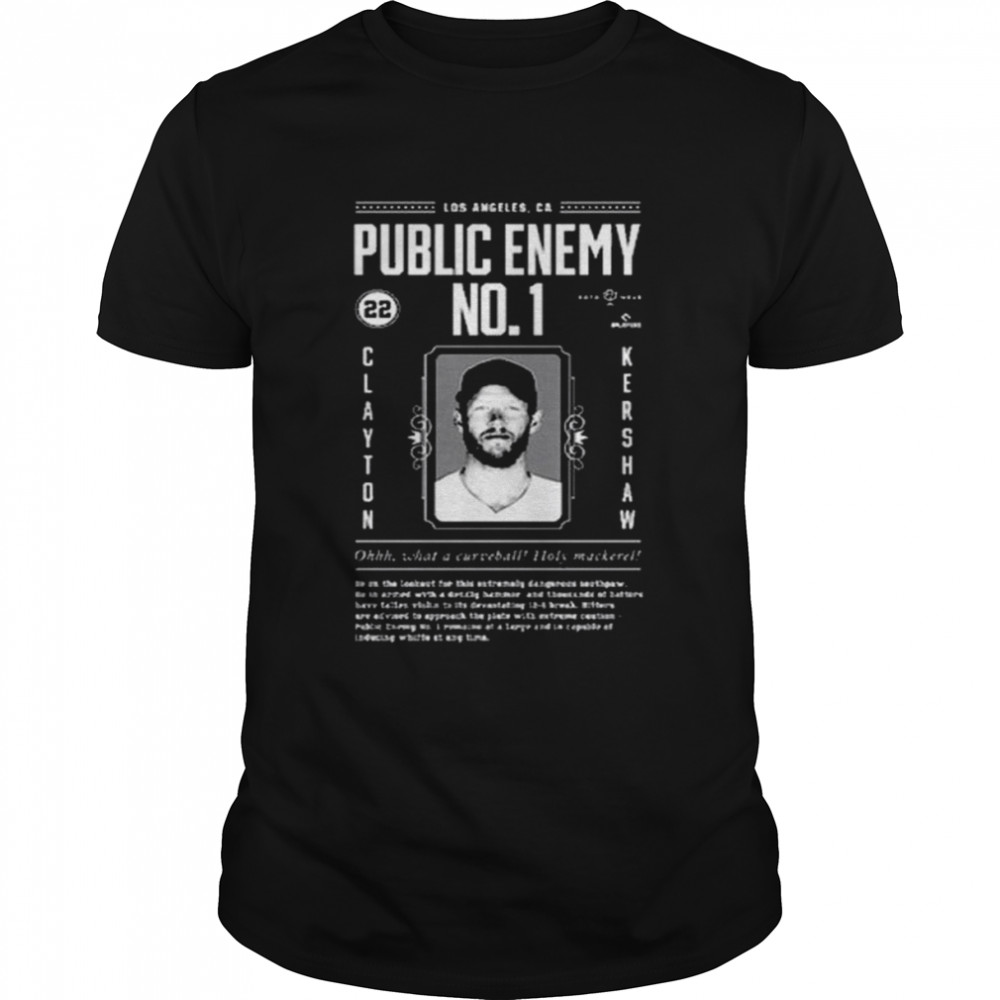 Public Enemy Number One  Classic Men's T-shirt