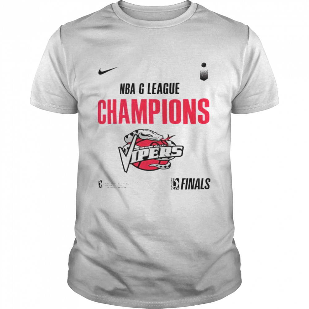 Rio Grande Valley Vipers Nike 2022 G League Champions T-shirt Classic Men's T-shirt