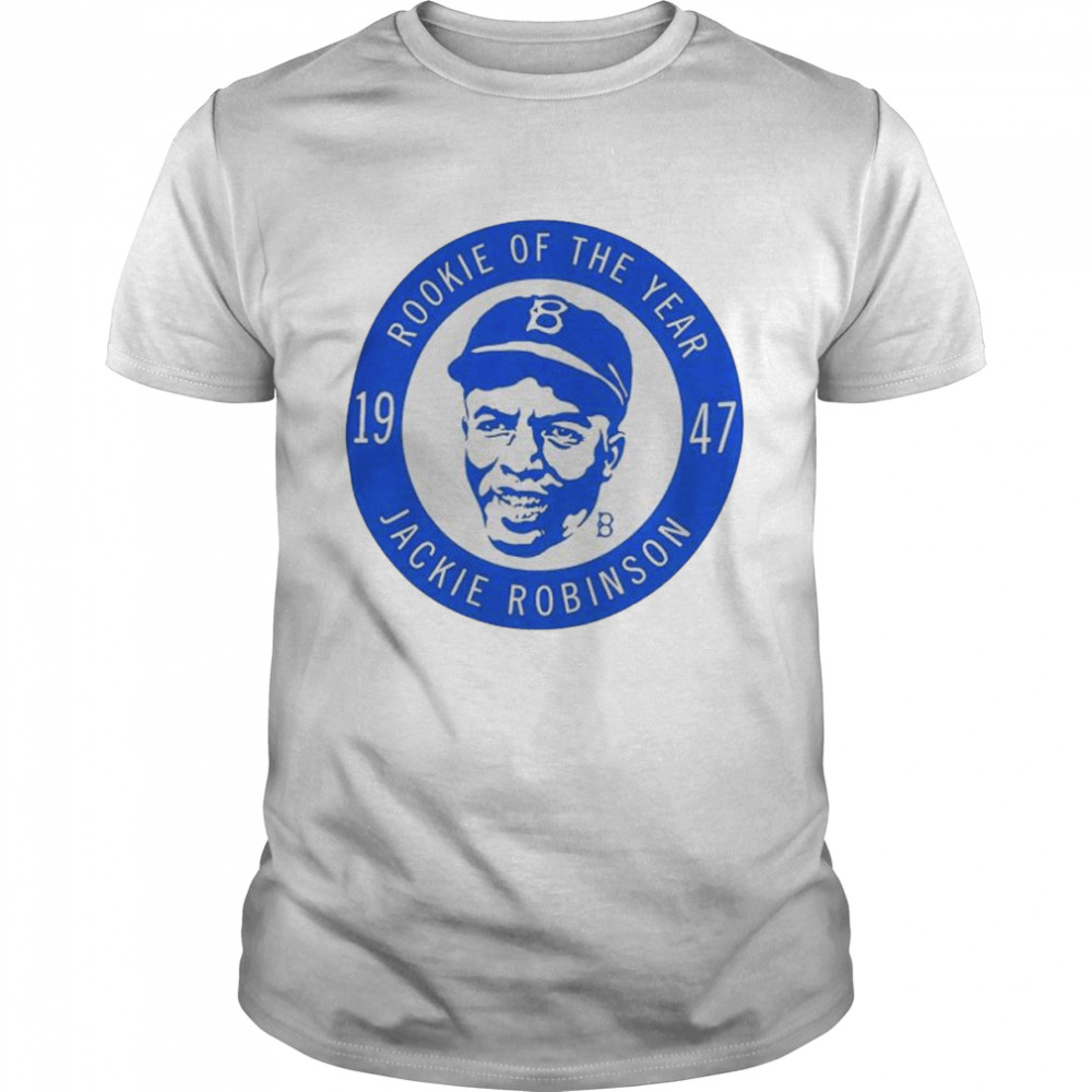 Rookie Of The Year Brooklyn Dodgers Jackie Robinson Shirt