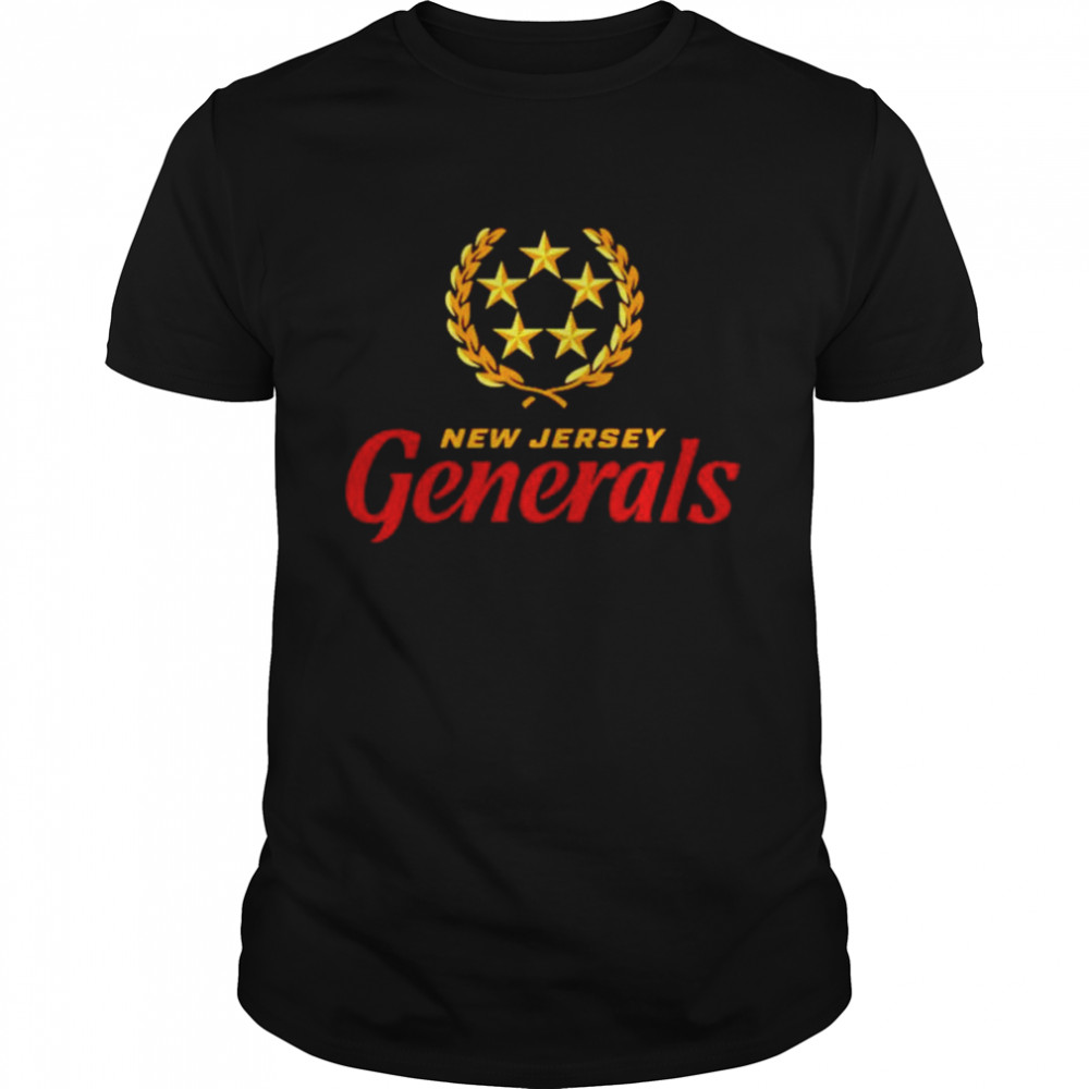 Usfl New Jersey Generals Logom Shirt