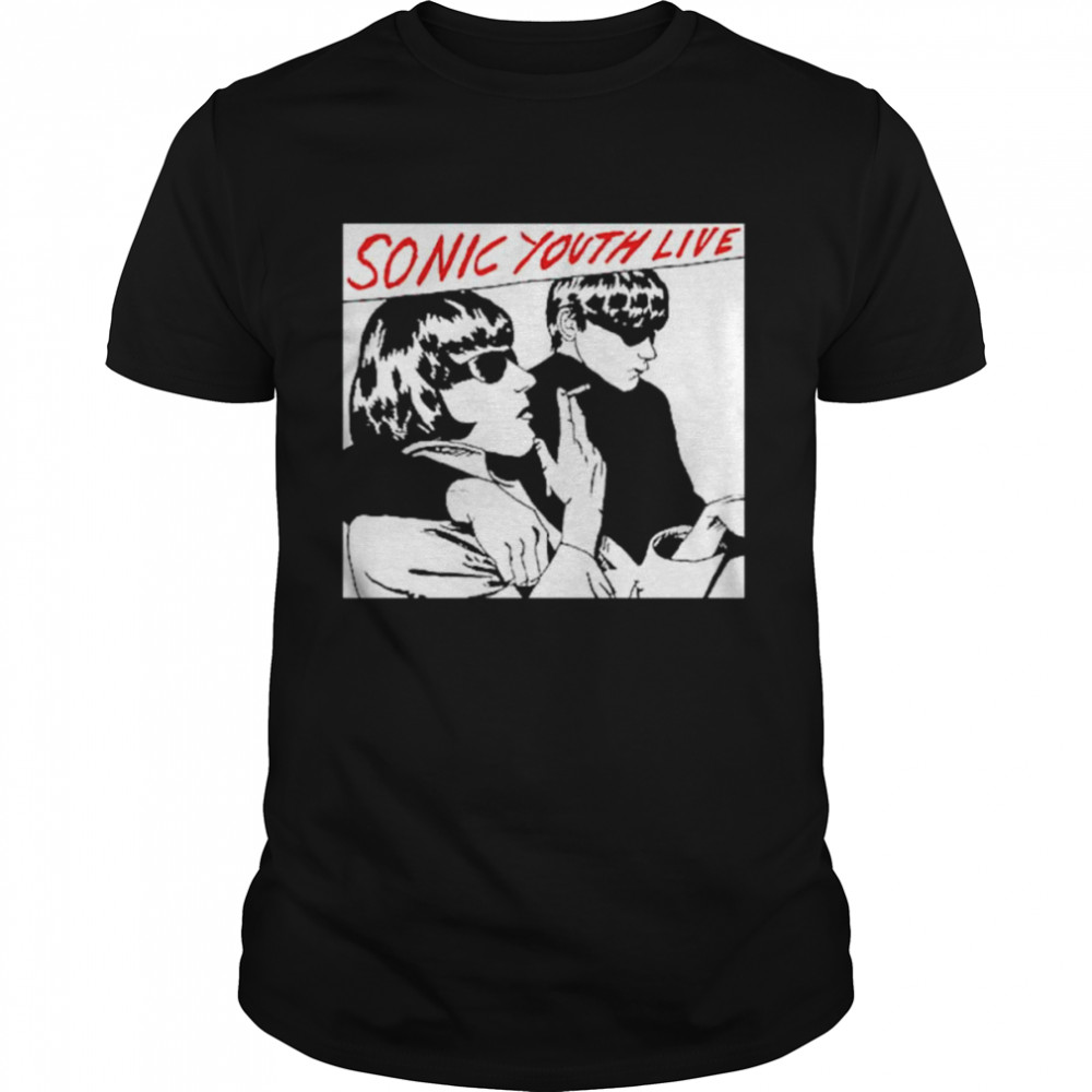 Kurt Cobain Sonic Youth Live T-Shirt