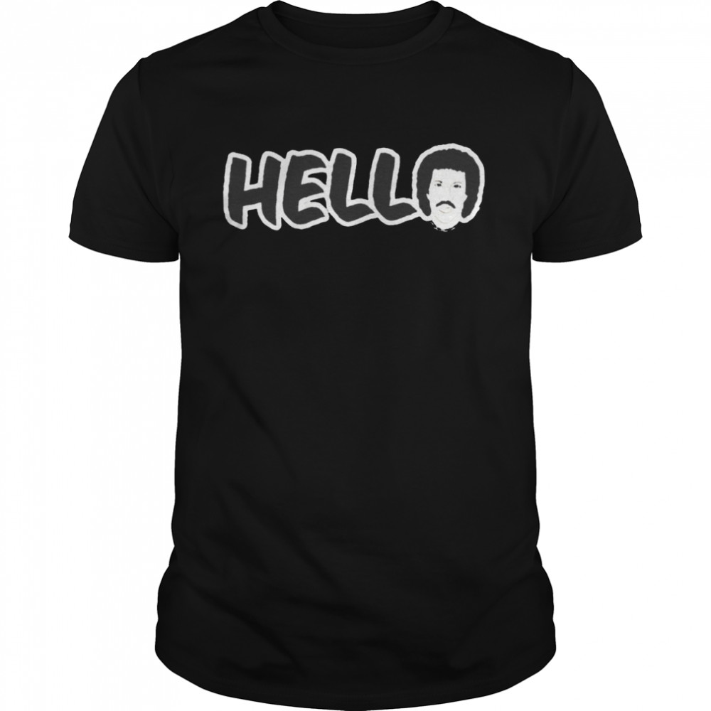 Lionel Richie Hello shirt
