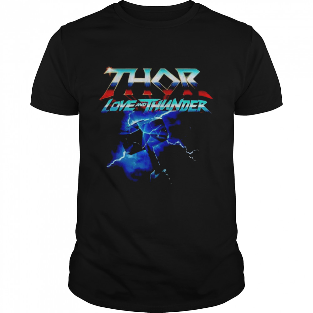 Thor love and thunder movies design style shirt