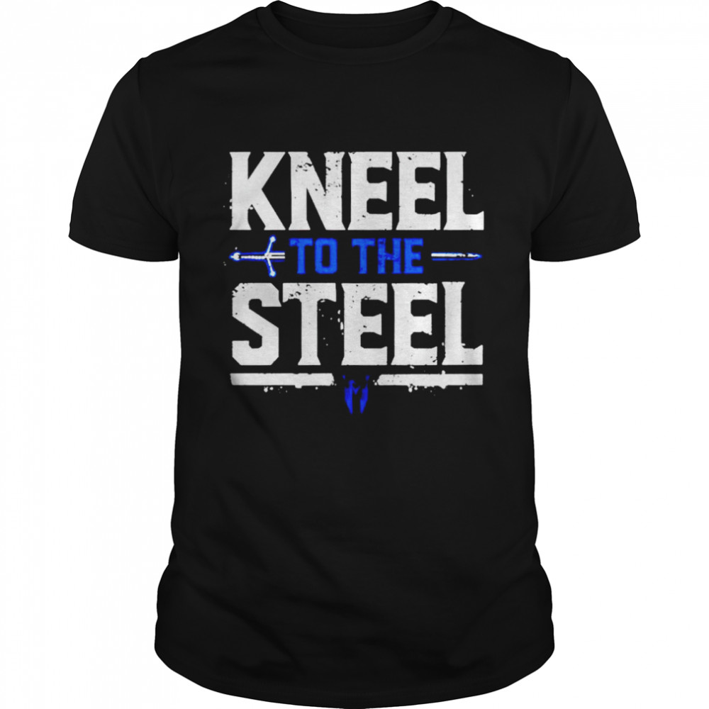 Wwe Drew Mcintyre Kneel To The Steel Shirt