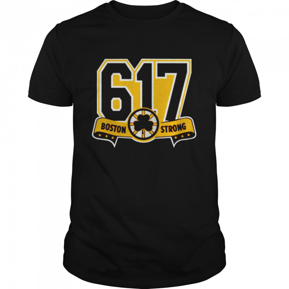 Boston Bruins 617 strong shirt