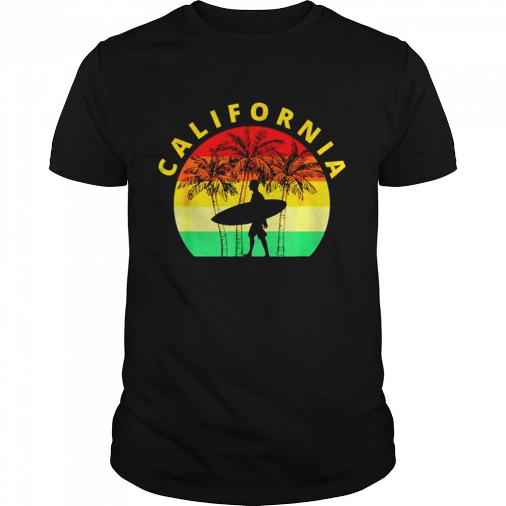 California surf retro shirt
