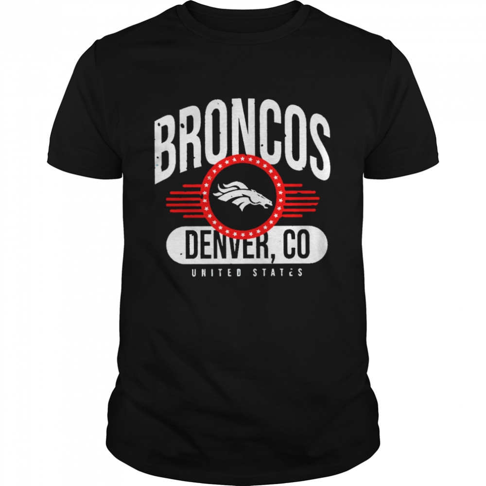 Denver Broncos United States Logo T-Shirt