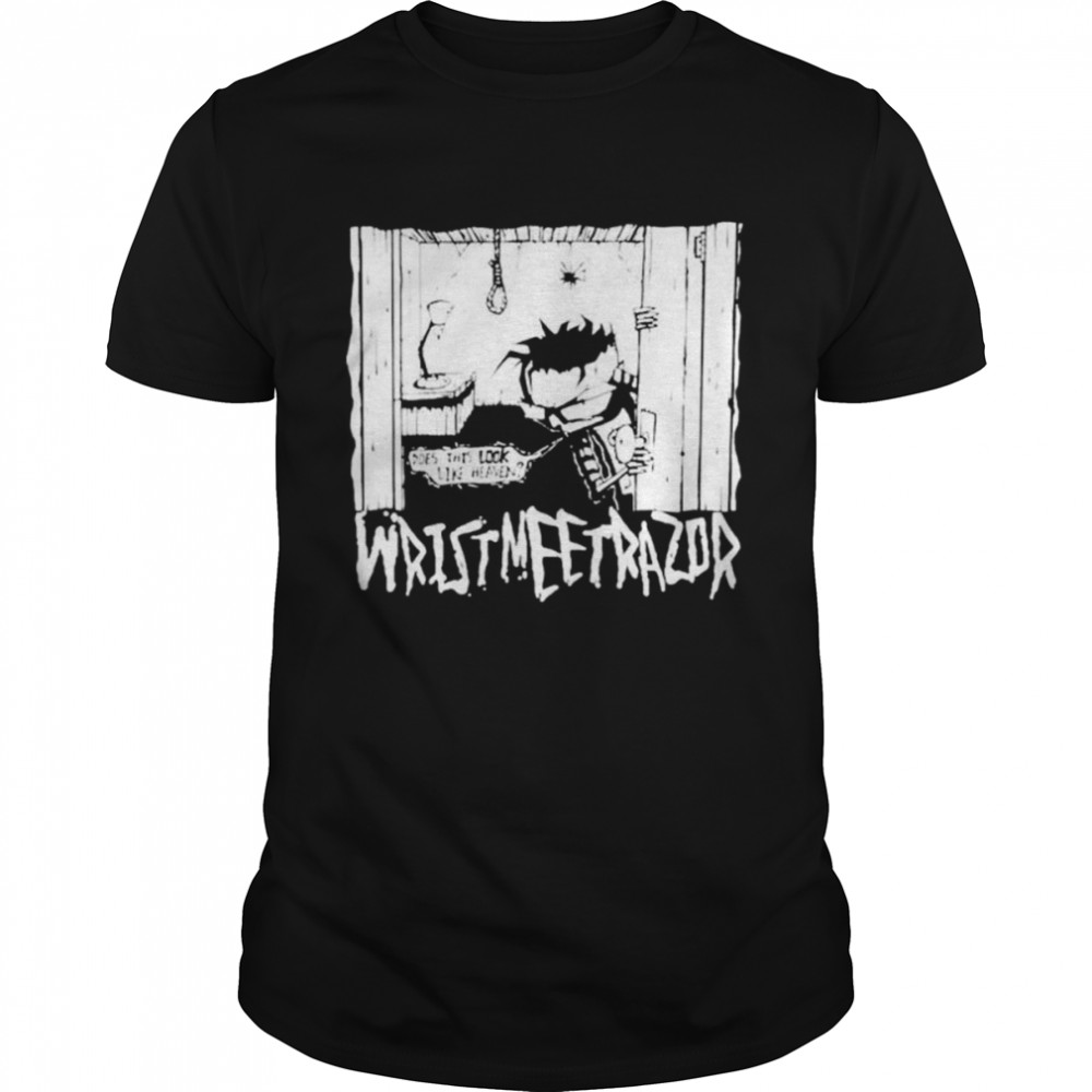 Evil Greed Wrist Meet Razor shirt