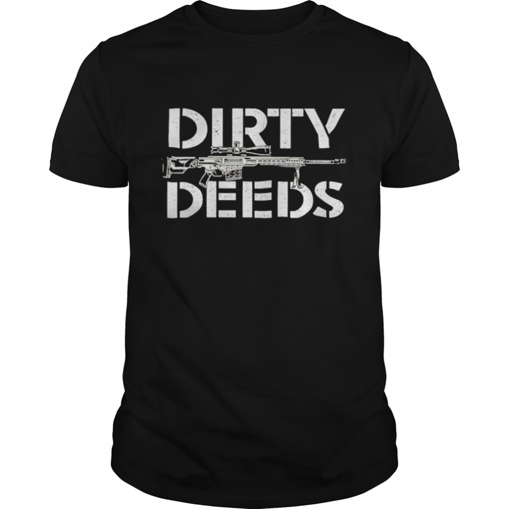 Gun dirty deeds shirt