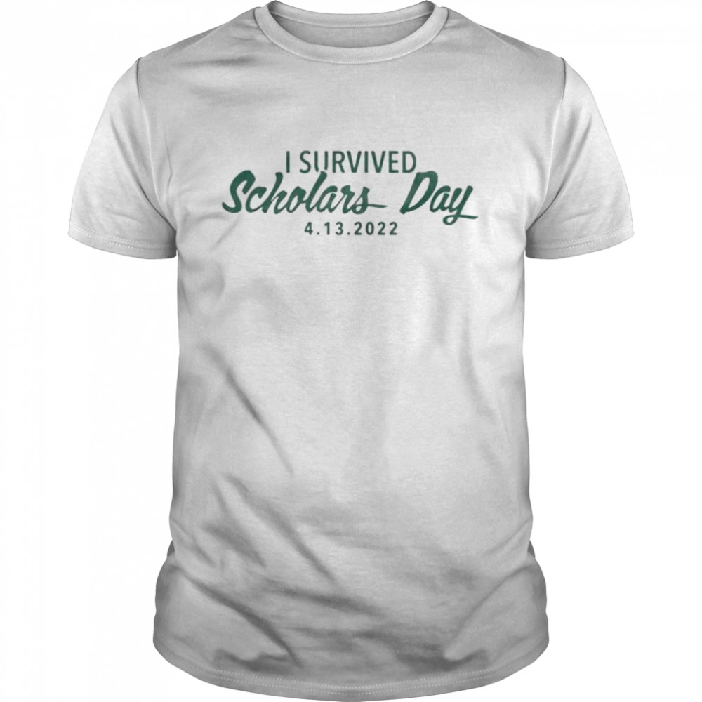 I survived scholars day shirt