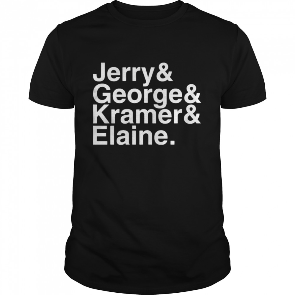 Jerry george kramer elaine shirt jerry& george kramer elaine shirt
