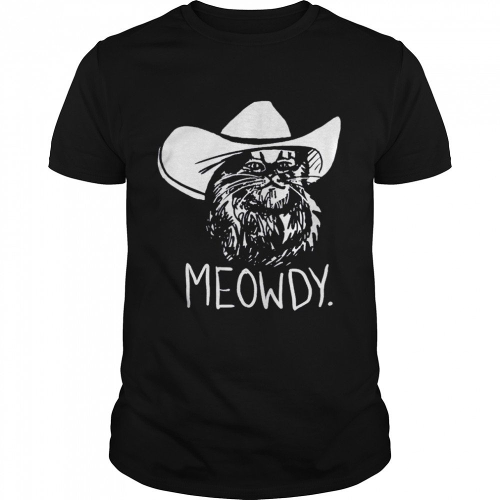 Meowdy Texas Cat Meme Shirt